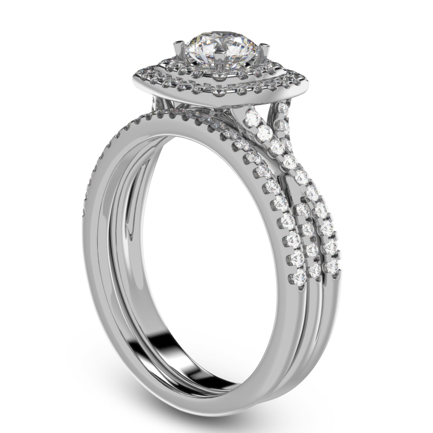 Buy 0.96Ct H VS1 Natural Diamond Ring | SolitaireKart